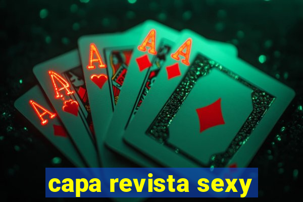 capa revista sexy